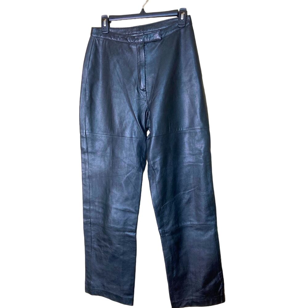 Style & Co. Collection Faux Leather Black Pants Sijze 6